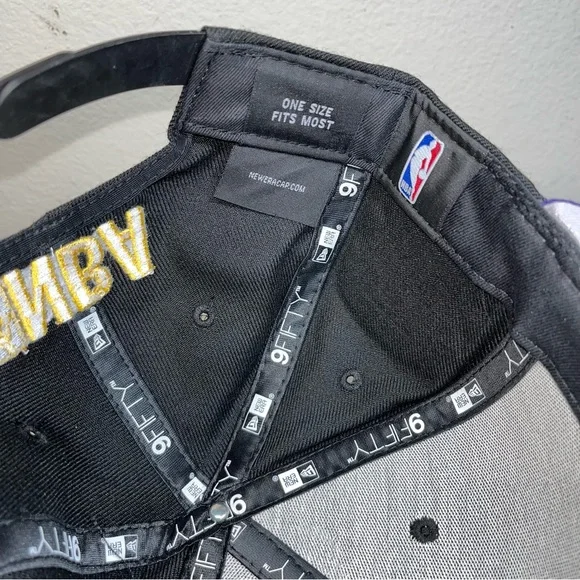 New Lakers kobe bryant 5X champions 1996-2016 XX years hat 9fifty snapback RARE